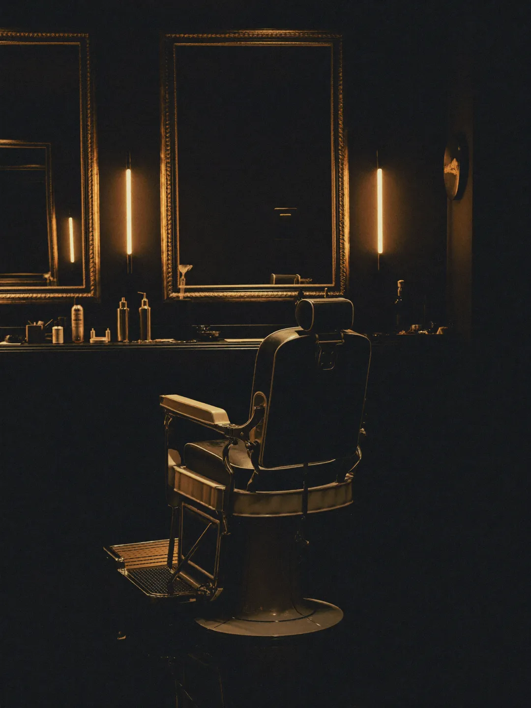 Interno di una barberia