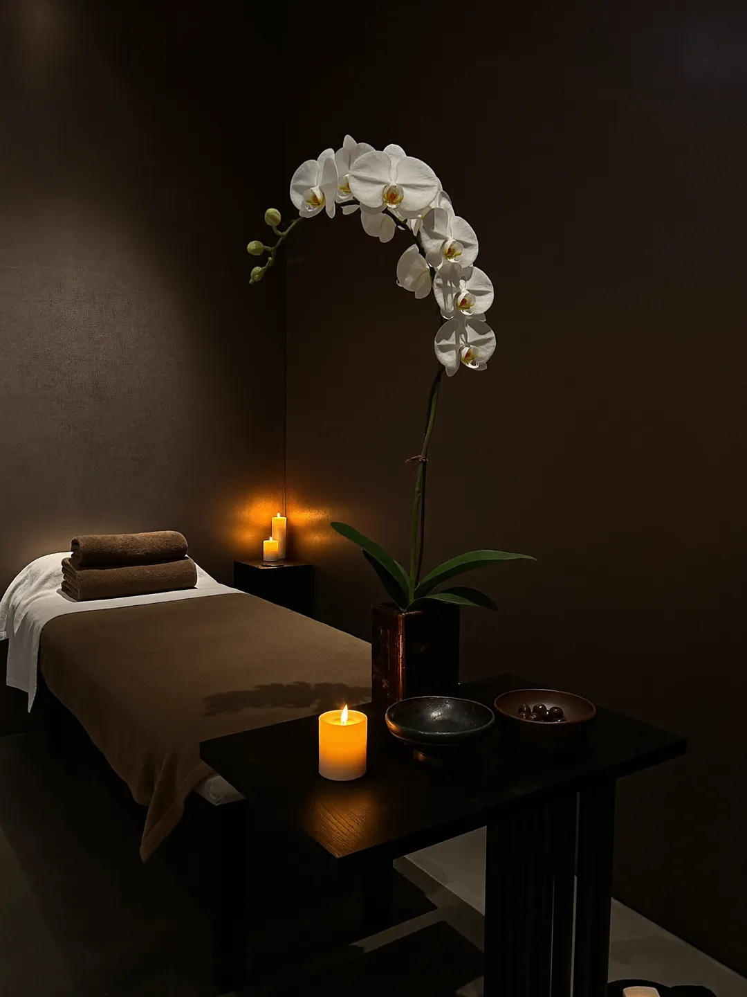 Ambiente raccolto di un centro benessere